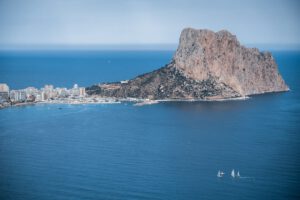 Fibra óptica e internet en Calpe: cobertura junto al Peñón de Ifach