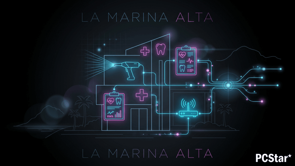 Internet para clínicas y consultorios en la Marina Alta